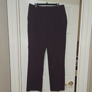 Westbound Women's Dark Purple Straight Leg Pants